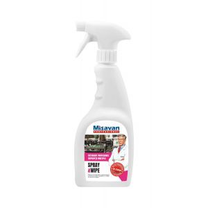 Solutie, Detergent profesional multisuprafete Dr. Stephan Spray&Wipe 750 ml