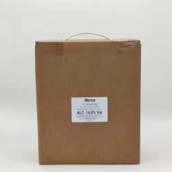 Vin Merlot rose demidulce 5L bag in box